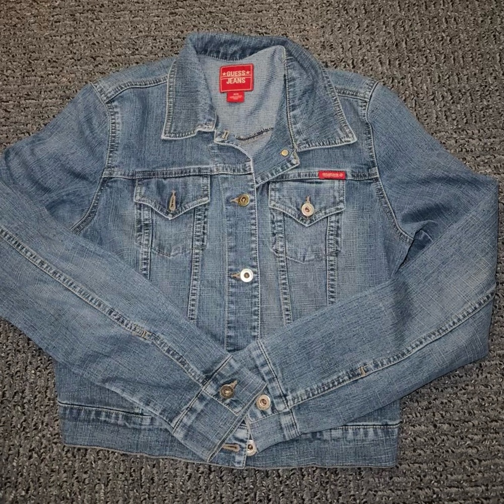 Guess medium wash Denim Jacket